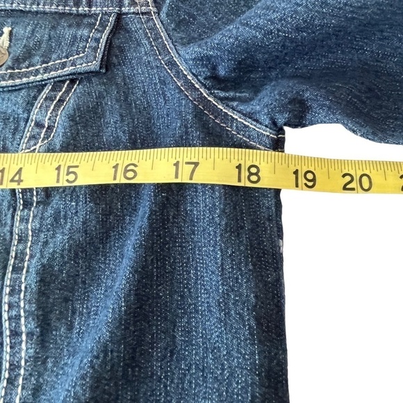 Nine West Vintage America Collection Blue Denim Jacket Size Small - Picture 12 of 15
